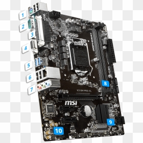 Motherboard Computer Cases & Housings Intel Computer - Motherboard, HD Png Download - circuitry png