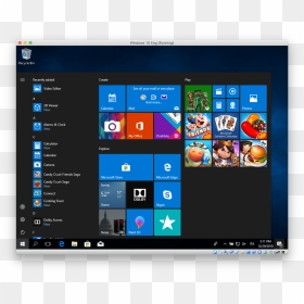 Windows 10 Icon Png , Png Download - Windows 10 Start Menu, Transparent Png - windows 10 icon png