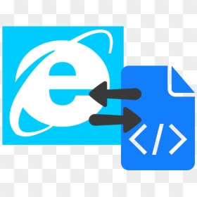 Change “view Source” Editor In Internet Explorer And - Internet Explorer Gold Logo, HD Png Download - internet explorer png