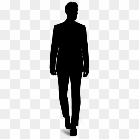 Clip Art Human Image Shadow Person - Silhouette Of Person Walking Away, HD Png Download - shadow man png