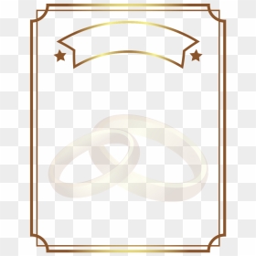 Diploma Gold Wedding Rings - Gold Oval Frame Clipart, HD Png Download - oro png
