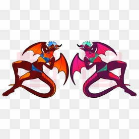 Fire And Ice Dragon Auction Closed - Cartoon, HD Png Download - ice dragon png