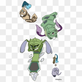 Cartoon , Png Download - Pokemon Fusion, Transparent Png - steelix png