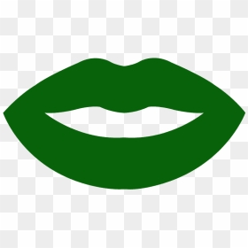 Green Lips Clipart, HD Png Download - labios png