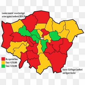 Fines V2 - London Borough Westminster Map, HD Png Download - criminal png