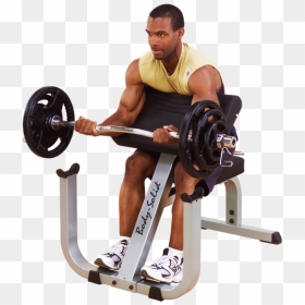 Body-solid Preacher Curl Bench - Preacher Curl Bench, HD Png Download - curl png