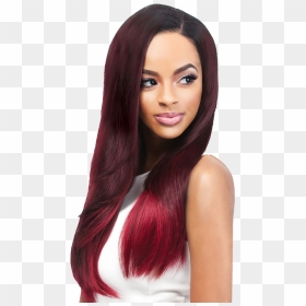 Hairs Transparent Background - Velvet Red Hair Weave, HD Png Download - weave png
