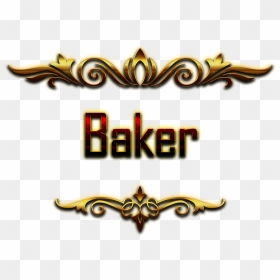 Baker Decorative Name Png - Raihan Name, Transparent Png - baker png