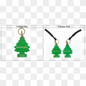 Balenciaga Offered For Sale And Sold Leather Key Rings - Christmas Tree, HD Png Download - christmas sale png
