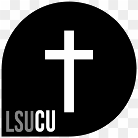 Transparent Christian Symbol Png - Cross, Png Download - lsu png