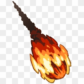 St Flaming Boulder Artwork - Magma Bomb, HD Png Download - spirit bomb png