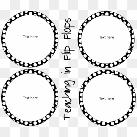 Blank Label Png Download - Circle, Transparent Png - blank label png