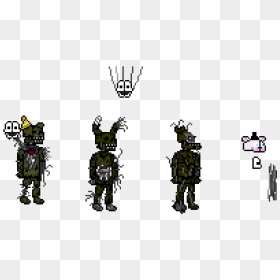 Withered Spring-ennard ,endy, Renard , Png Download - Cartoon, Transparent Png - ennard png