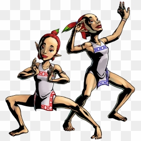Majora's Mask Dancers, HD Png Download - sisters png