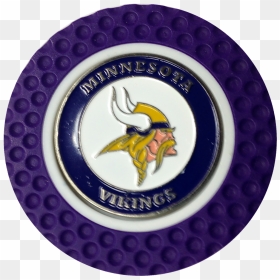 Golf Ball Marker Nfl Minnesota Vikings - Emblem, HD Png Download - minnesota vikings png