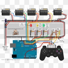 Control Playstation 2 Arduino, HD Png Download - ps2 png