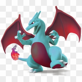 Charizard Salamence Ssb4 , Png Download - Charizard Super Smash Bros Ultimate, Transparent Png - salamence png