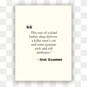 Irish-examiner - Irish Examiner, HD Png Download - barber shop png