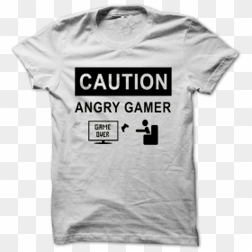 Google Dino T Shirt, HD Png Download - angry gamer png
