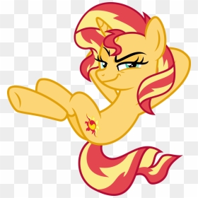 Evil Grin Png - My Little Pony Sunset Shimmer Evil, Transparent Png - evil grin png