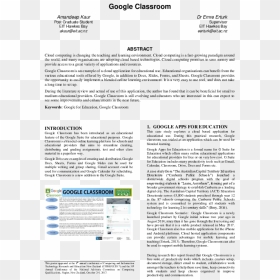 Document, HD Png Download - google classroom png