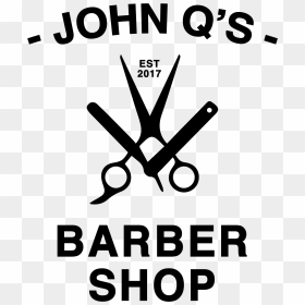 John Q"s Barber Shop - Calligraphy, HD Png Download - barber shop png