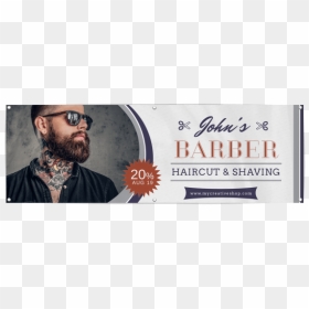 Barber Shop Banner Template Preview - Banner Designs For Barber Shop, HD Png Download - barber shop png