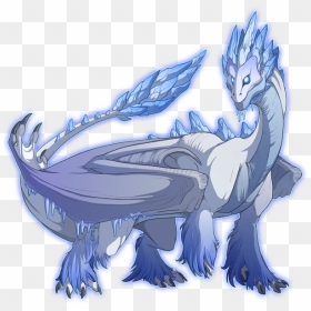 Flight Rising Wiki - Flight Rising Ice Dragon, HD Png Download - ice dragon png