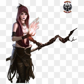 Morrigan Render 01 By Pimplypete - Dragon Age Origins Morrigan Concept Art, HD Png Download - morrigan png