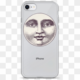 Moon Man Iphone Case - Vintage Man In The Moon, HD Png Download - moonman png