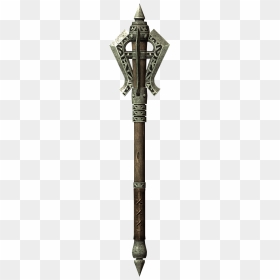 Skyrim Mace , Png Download - Mace Skyrim, Transparent Png - mace png