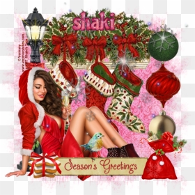 Christmas Decoration, HD Png Download - seasons greetings png
