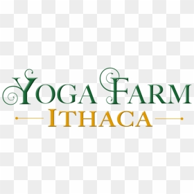 Yogafarmithacalogo Centered Transparent - Tan, HD Png Download - well be right back png