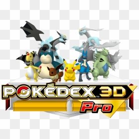 Pokemon Stage W Logo - Pokedex 3d, HD Png Download - 3d pokemon png