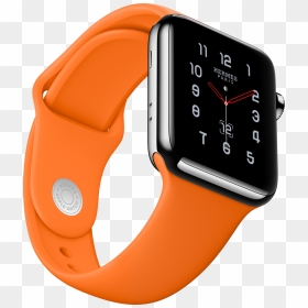 Hermes Orange Apple Watch Band, HD Png Download - hermes png