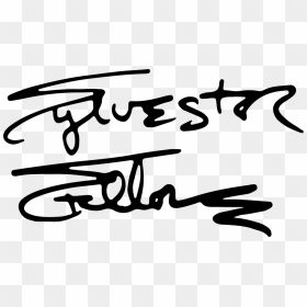 Sylvester Stallone"s Signature - Sylvester Stallone Signature, HD Png Download - signatures png