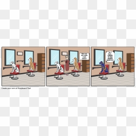Cartoon Png Barber Shop, Transparent Png - barber shop png