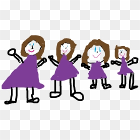 The Four Were Happy Until Lilly Pointed Out The Shininess - Four Sisters Clipart, HD Png Download - sisters png