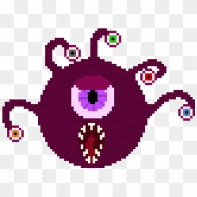 Beholder Pixel Art, HD Png Download - beholder png