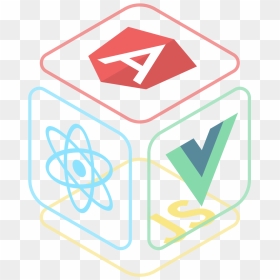 Angular, React, Vue, And Plain "ole Javascript - Coquelicot, HD Png Download - apps icon png