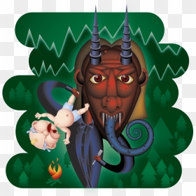 It"s About Time For Krampus - Portable Network Graphics, HD Png Download - krampus png