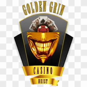 Casino Logo Goldengrin - Golden Grin Casino Logo, HD Png Download - payday 2 logo png