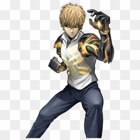 One Punch Man Character Genos - One Punch Man Genos Png, Transparent Png - genos png