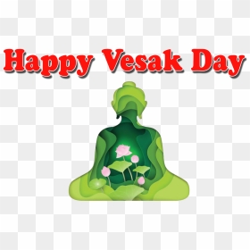 Happy Vesak Day Png Free Images - Vesak Day 2020 Png, Transparent Png - green day png