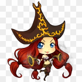 Miss Fortune The Bounty Hunter By Yanniplum - Miss Fortune Lol Chibi, HD Png Download - miss fortune png