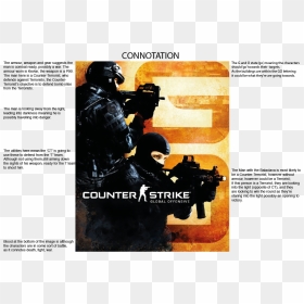 Connotation And Denotation War, HD Png Download - csgo ct png