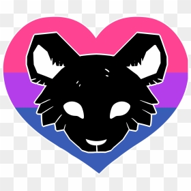 Bisexual Furry Pride Big Cat - Bisexual Furry Pride Flag, HD Png Download - pride flag png