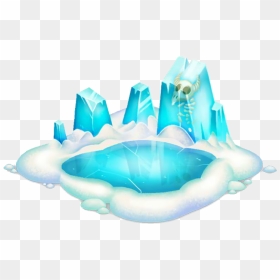 Big Ice Habitat - Dragon City All Habitats, HD Png Download - ice dragon png