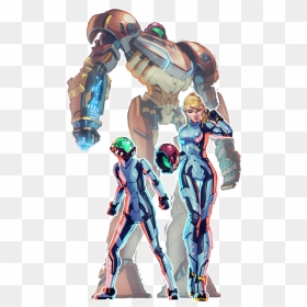 Metroid Prime Logo Png , Png Download - Samus X Iron Man, Transparent Png - metroid prime logo png