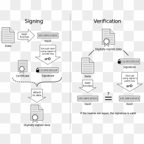 Image - Digital Certificate Digital Signature, HD Png Download - signatures png